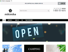 Tablet Screenshot of mikimike.com
